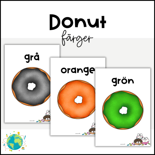 Donut - Färger
