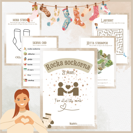 Rocka sockorna - häfte