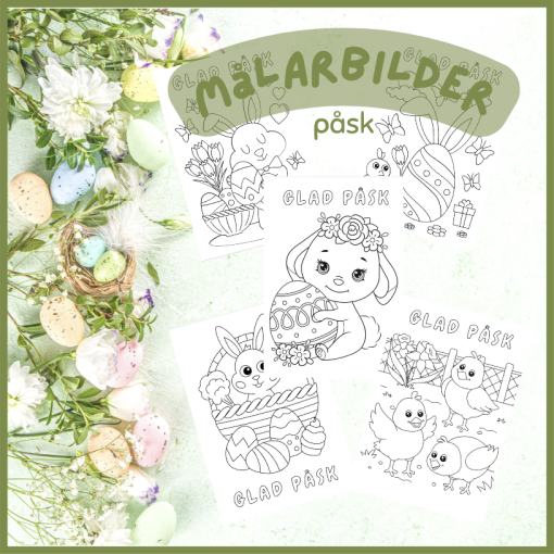 Målarbilder - påsk