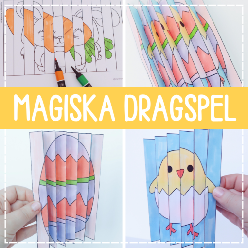 Påskpyssel- magiska dragspel