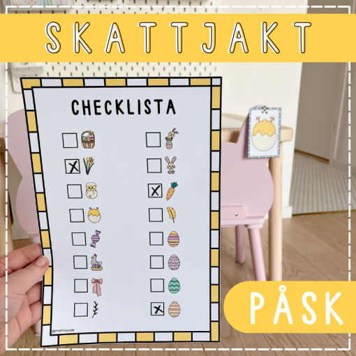 Skattjakt- tema påsk