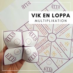 Vik en loppa - mutiplikation