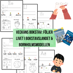 Veckans bokstav som följer Livet i B och Bornholm