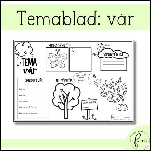 Temablad - Knep & Knåp: våren