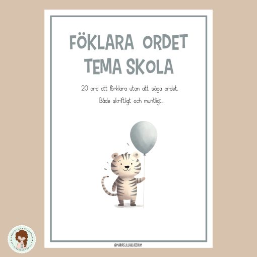 Förklara ordet