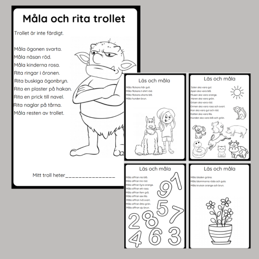 Läs och måla 1