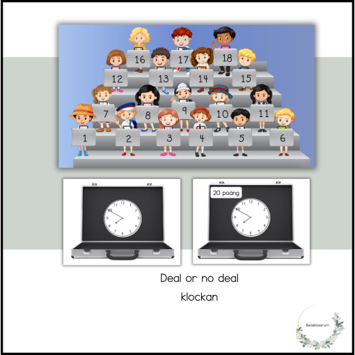 Deal or no deal - klockan