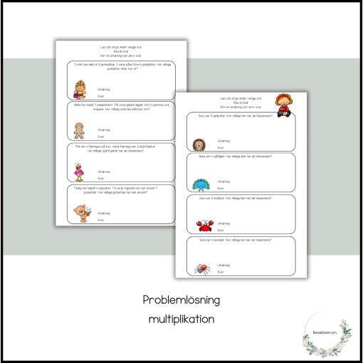 Problemlösning - multiplikation