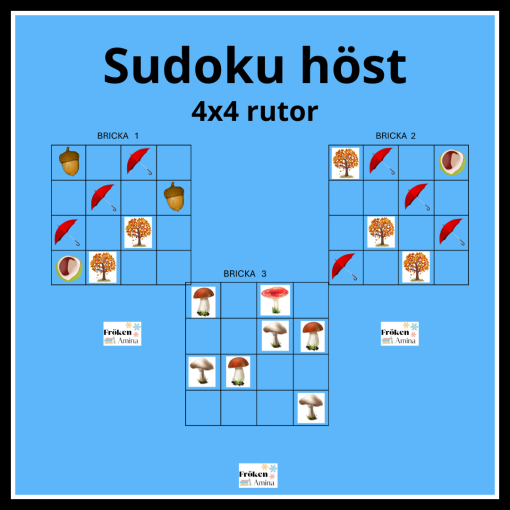 Sudoku höst 4x4