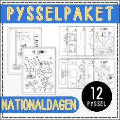 Nationaldagen - pyssel för barn