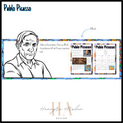 Konstnären Pablo Picasso