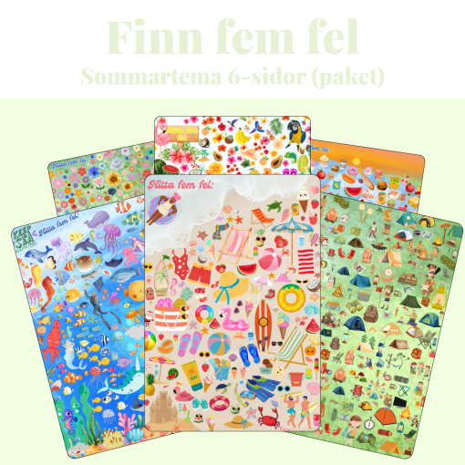 Finn fem fel (paket)