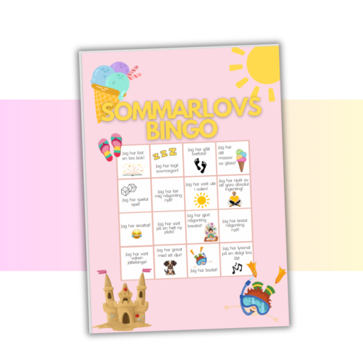 Sommarlovsbingo