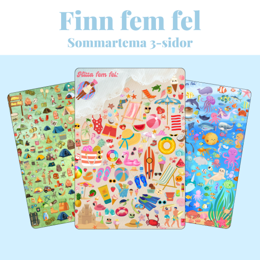 Finn fem fel – sommartema