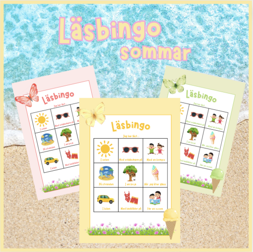 Läsbingo - sommar