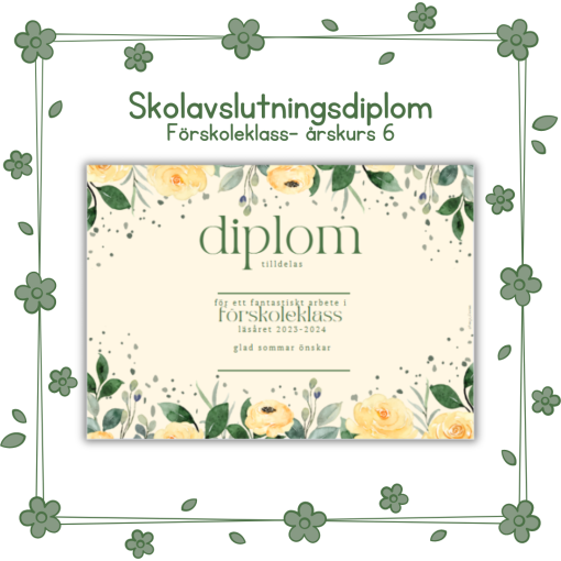 Skolavslutningsdiplom