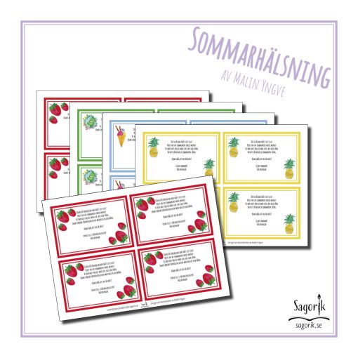 Sommarhälsning förskola