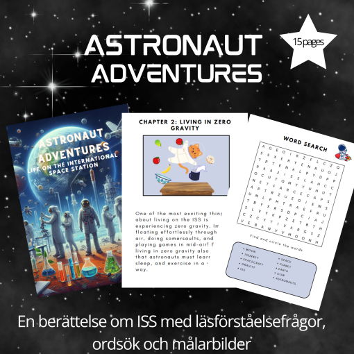 Astronaut adventures - en bok om ISS
