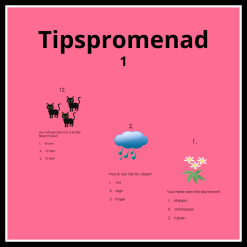 Tipspromenadsfrågor 1