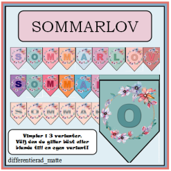 Vimplar - sommarlov