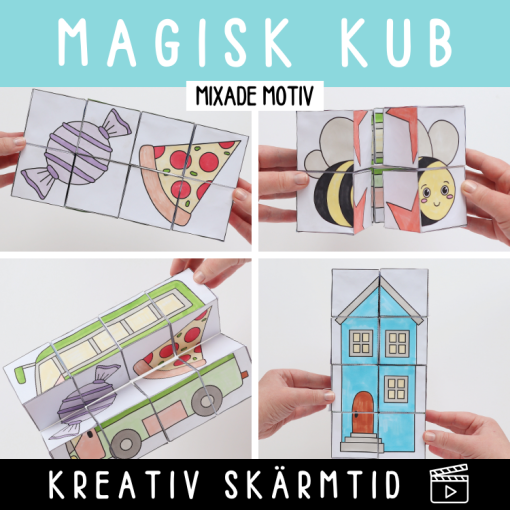 Magisk kub - mixat tema (mallar + video)