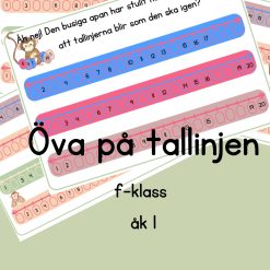 Öva tallinjen 0-20