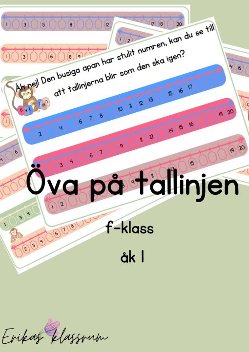 Öva tallinjen 0-20