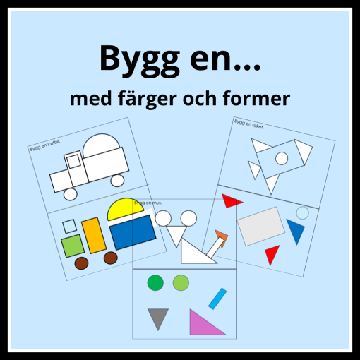 Bygg en... med former och färger