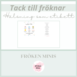 Tack till fröknar
