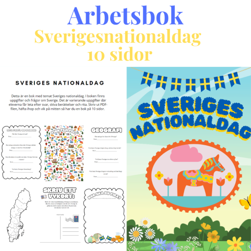 Arbetshäfte - Sveriges nationaldag