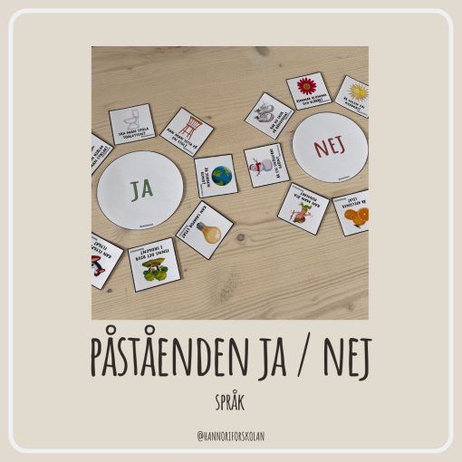 Påståenden ja / nej