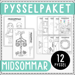 Midsommar - pyssel för barn