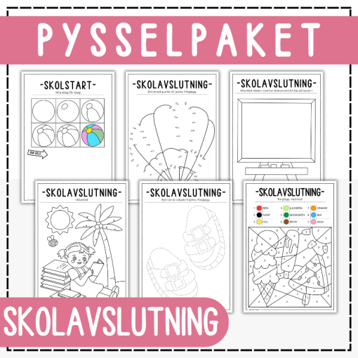 Pysselkit - skolavslutning