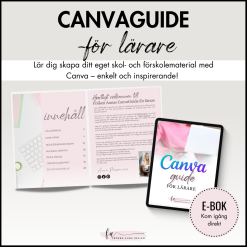 CANVAGUIDE FÖR LÄRARE - Lär dig skapa eget material! (E-bok)