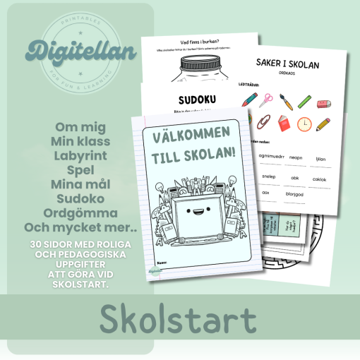Skolstart - Häfte