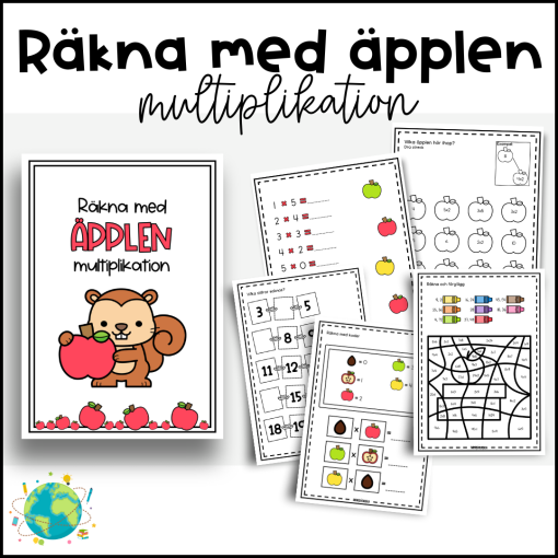 Räkna med äpplen - Multiplikation