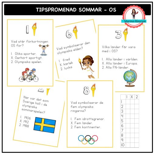 Tipspromenad Sommar-OS