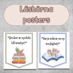 Läshörna posters