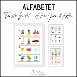 Alfabetet - första ljudet