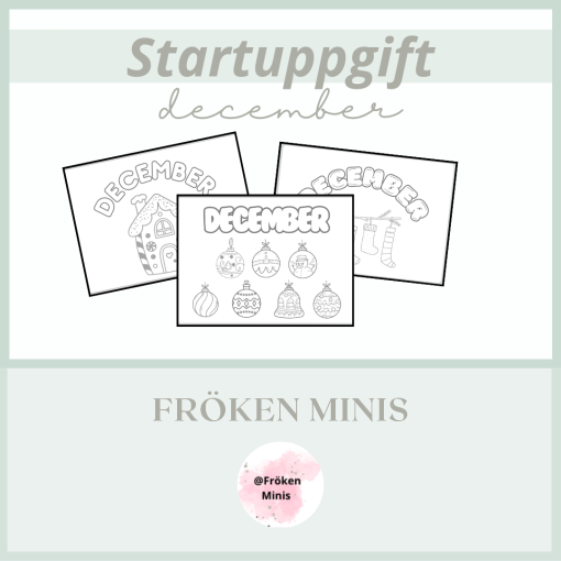 Startuppgift december
