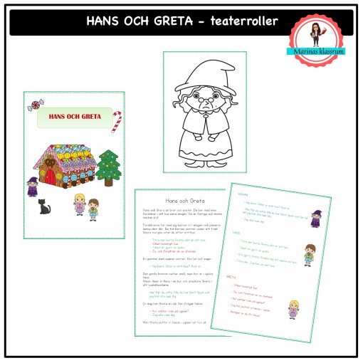 Hans och Greta - teaterroller