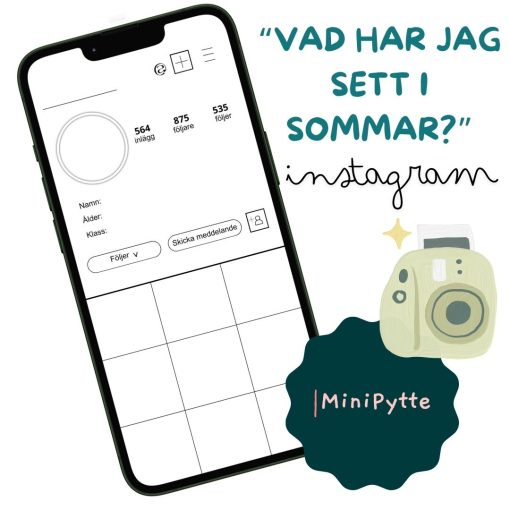"Vad har jag sett i sommar?"