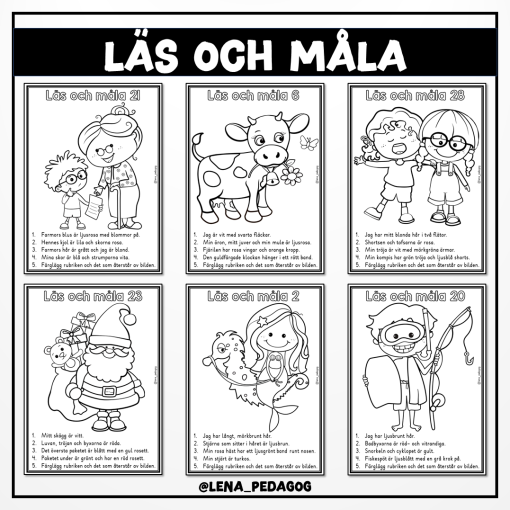Läs och måla