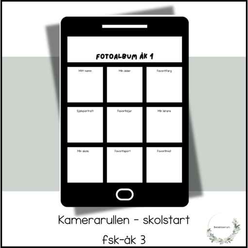 Kamerarullen - skolstart