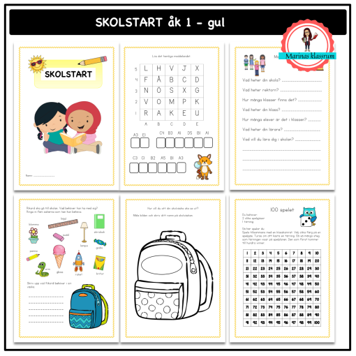 Skolstart åk 1