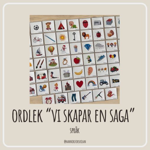 Ordlek - "vi skapar en saga"