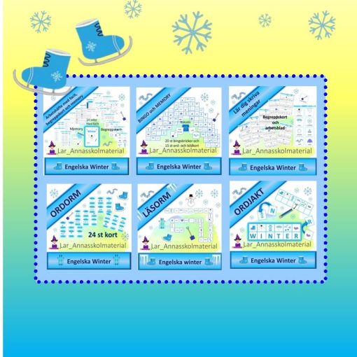 Engelska Winter 6 i 1