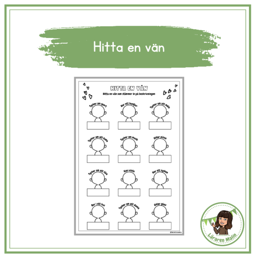 Hitta en vän som..