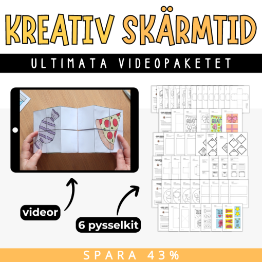 Ultimata videopaketet - kreativ skärmtid
