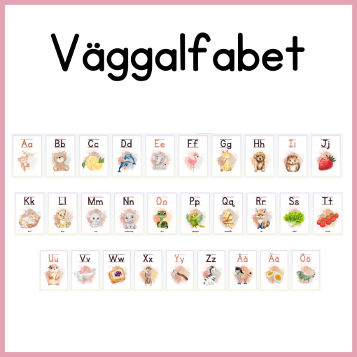 Väggalfabet